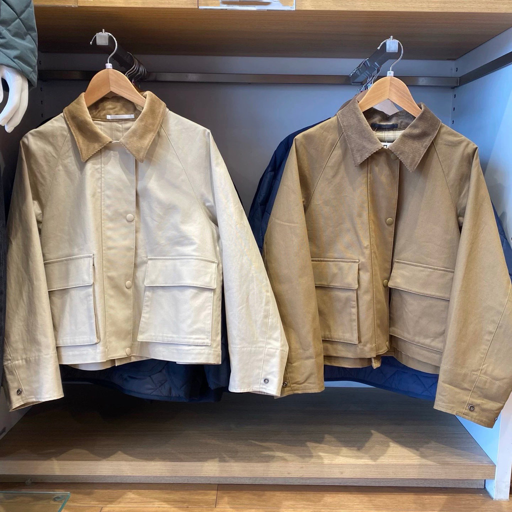 Produtos de canal!American Retro Bane Old Money Style cleanfit Distressed Cargo Jacket Lapela Jaqueta Curta Feminina