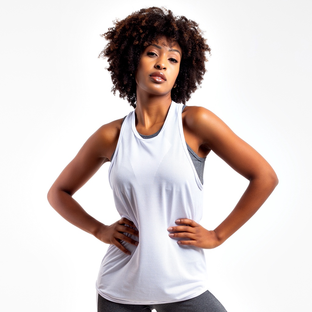 Blusa Regata Fitness Feminina com Laterais Cavadas - VIÉRE