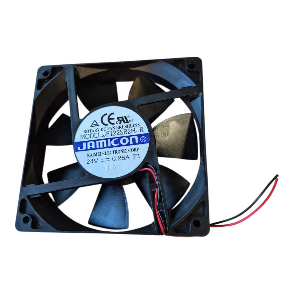 Cooler 120x120x25mm Dc24v 0.25a 2400rpm Jf1225b2h 2 Fios
