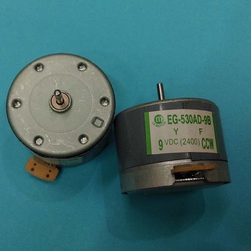 6 Dc Micro Motor Eg-530ad-9b 9v Ccw 2400rpm -  Mabushi Novo
