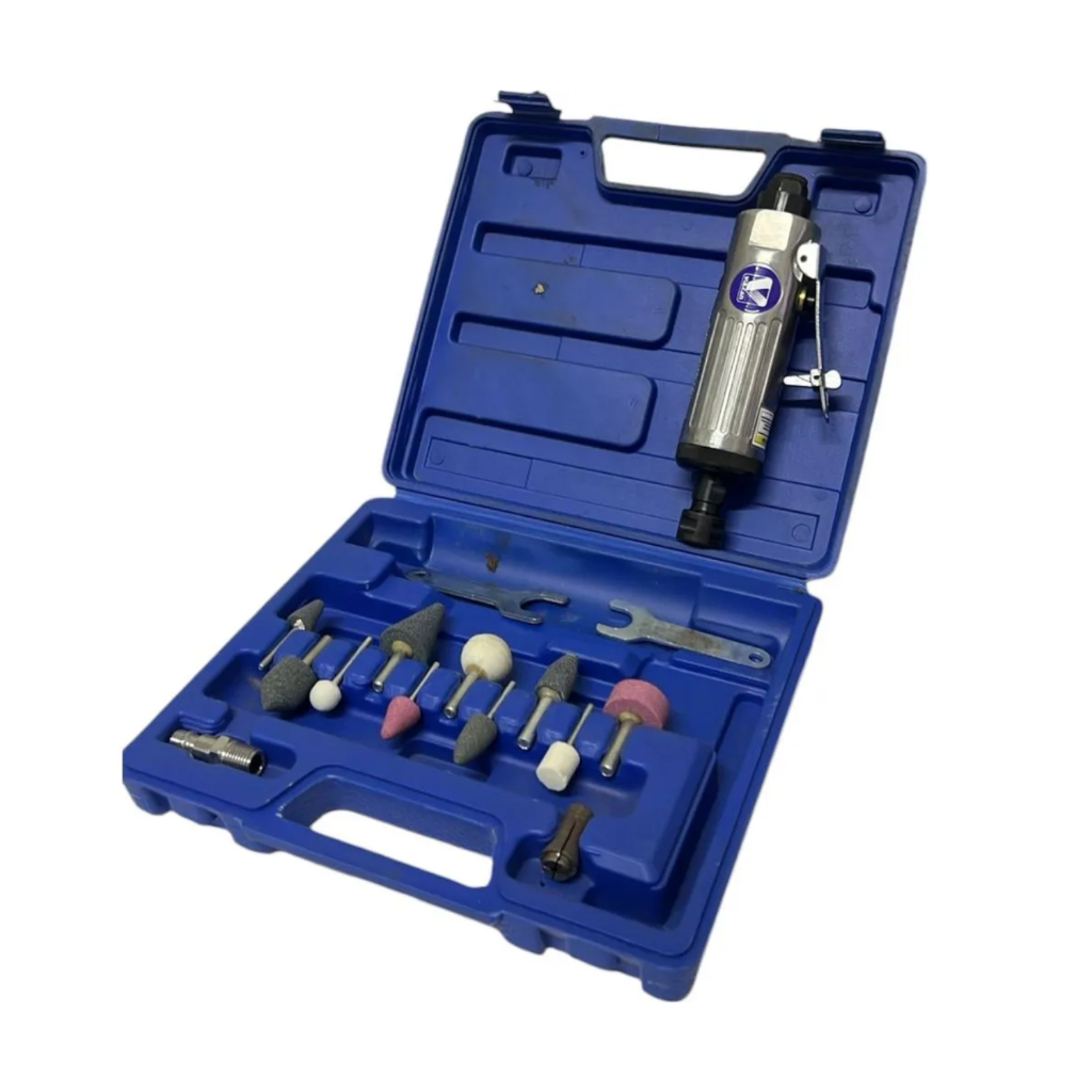 Retífica Pneumática Mini Esmerilhadeira De Ar 2400 rpm Alta Resistência Longa Durabilidade Reforçado Uso Profissional