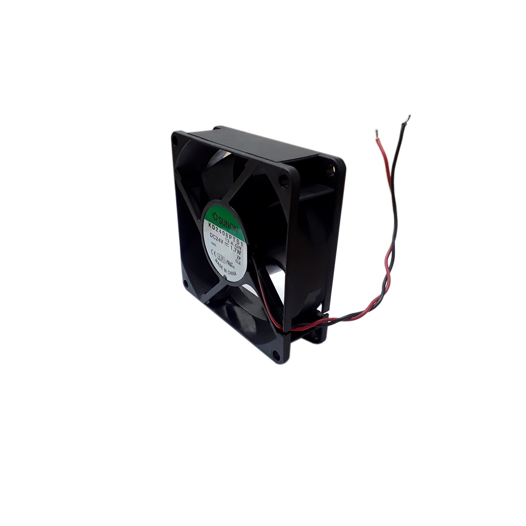 Microventilador Cooler Ventoinha 80x80x25mm 24v Sunon RPM 2400 Fan 1.7w 0.16 Amper