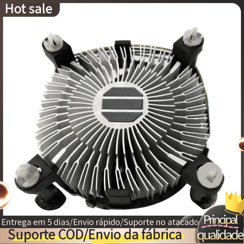 1 Pçs CPU Ventilador De Refrigeração Radiador Dissipador Calor Cooler Rolamento Hidráulico 2400 RPM Para LGA 775 1150 11