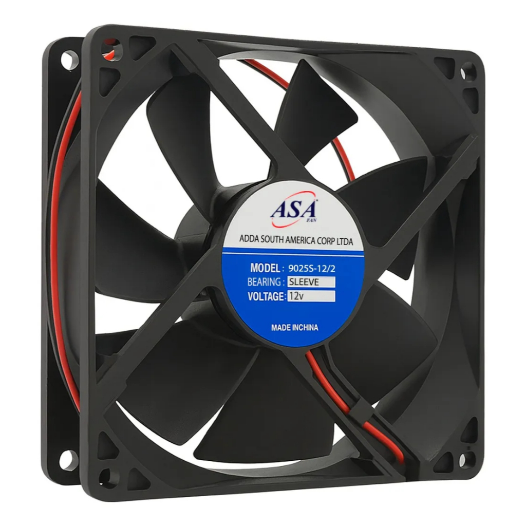 Cooler Ventilador Asa Fan 9025s-122 12v 90x90x25mm 2400rpm