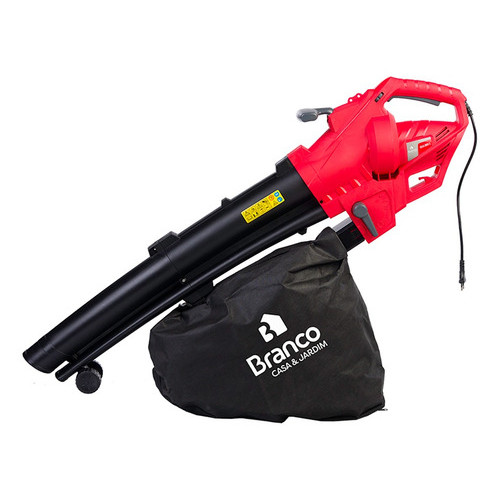 Soprador Aspirador Elétrico com Coletor - BSA800C 2000W - 220V - Para Jardim / 2 em 1 /  Folhas e Poeira