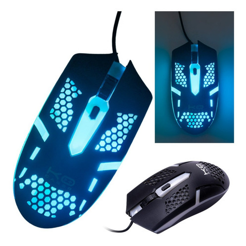 Mouse Gamer Profissional Led Rgb Standard Color Gradient