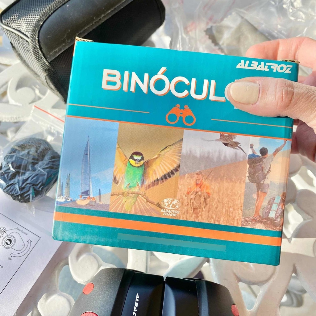 Binóculo Profissional 8x21mm Portátil Ideal para Observação de Aves, Pesca e Paisagens à Distância