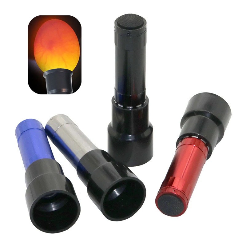 Incubadora Eggtester Lanterna 9 LED Lâmpada De Candling De Ovos Equipamento De Incubação A Frio Ferramenta De Aves Agríc