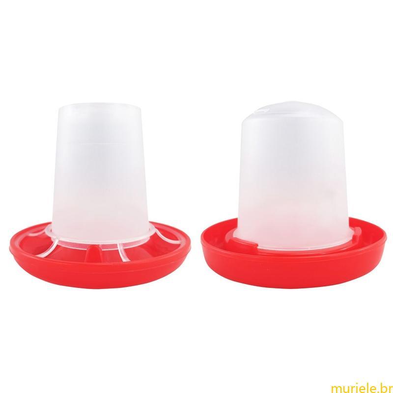 Mur Chick Feeder Waterer Pequenos Pássaros Equipamento Alimentação Aves Kit Ferramentas Resíduos
