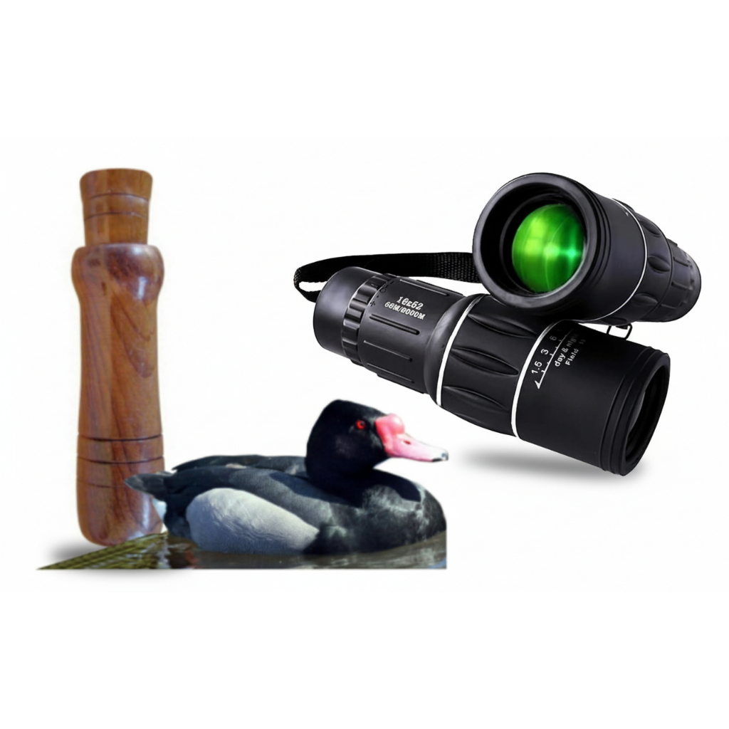 Luneta Monóculo Apito Profissional Marrecao Observar Aves