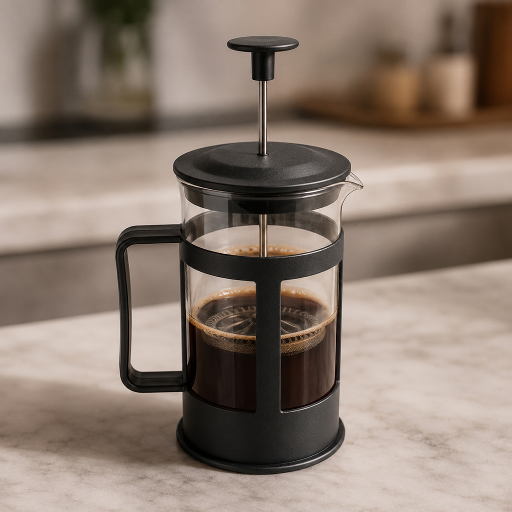 Cafeteira Francesa Prensa 300ml Café Gourmet Manual Aroma Intenso Prática Econômica