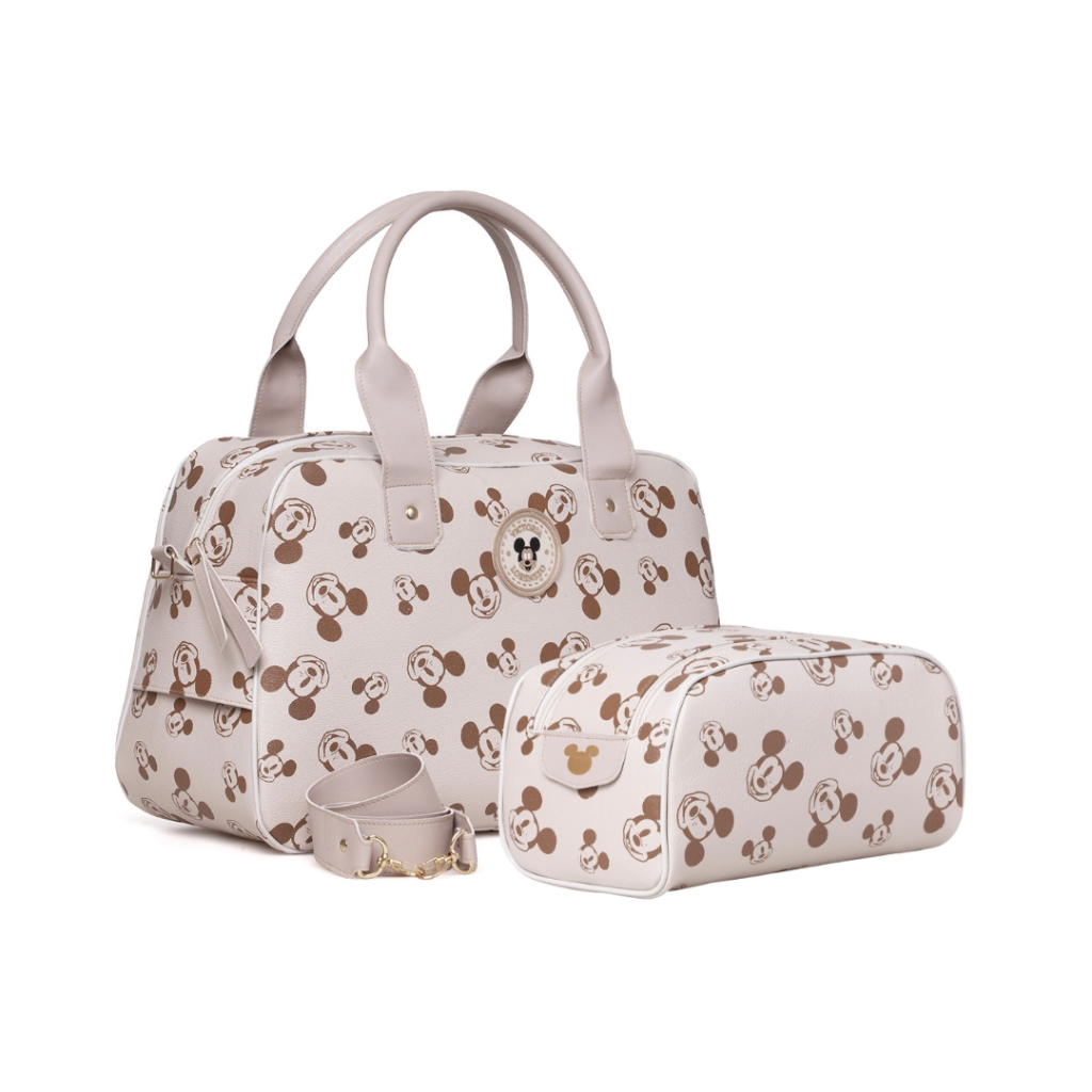 Kit maternidade Bebê menino menina luxo rn mamãe conjunto mala + necessaire completa enxoval saída maternidade presente