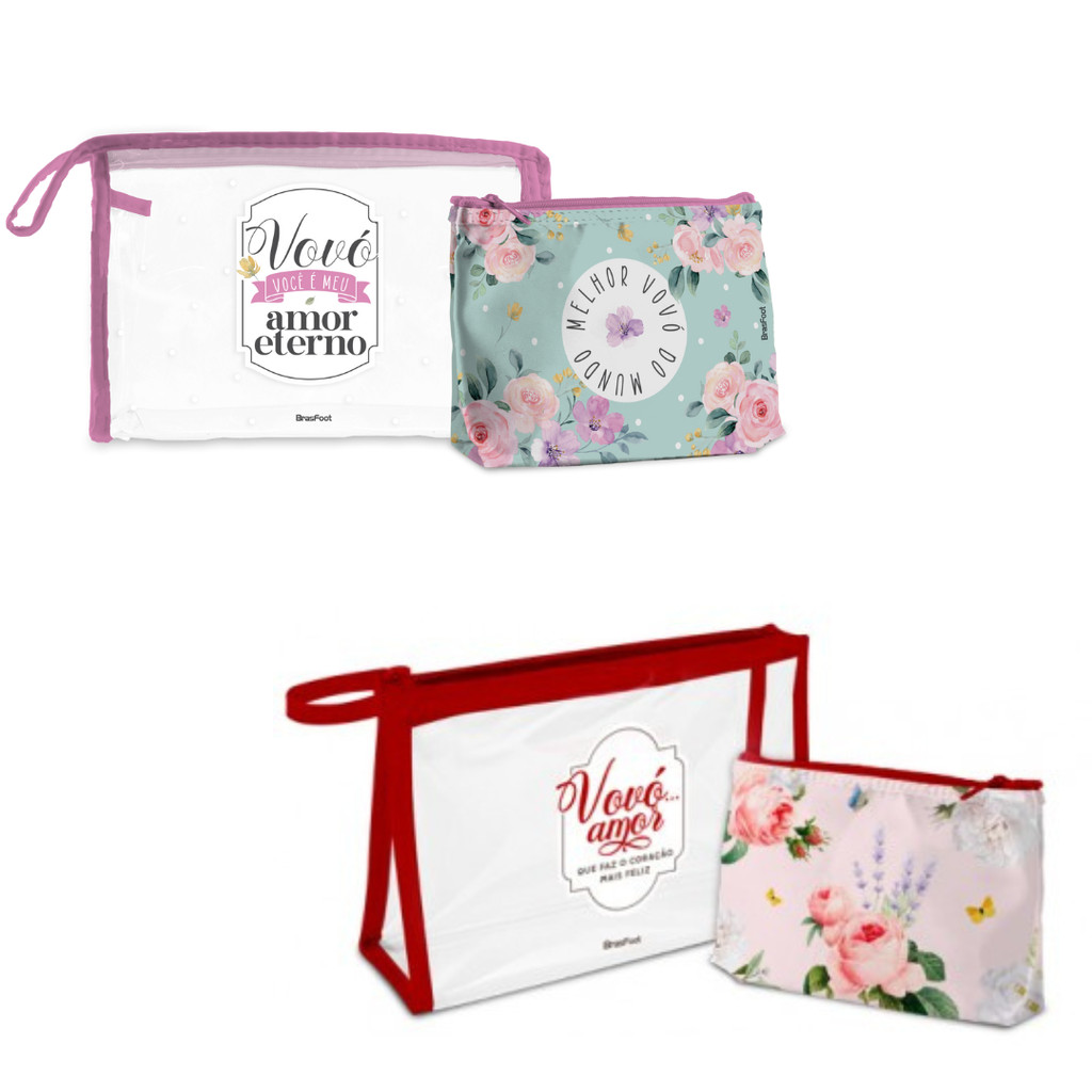 Conjunto c/ 2 Necessaire Vovó