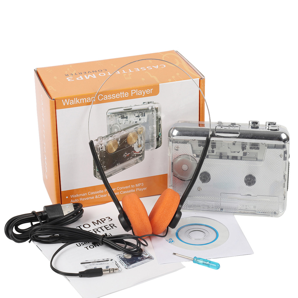 ttopbr Tonivent Cassete Portátil Para MP3 Player Mini Conversor De Fita 3.5mm Entrada Fone De Ouvido CD Captura Som Músi