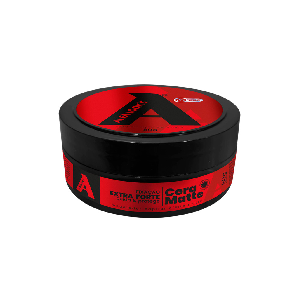 CERA MODELADORA EFEITO MATTE 80GR - ALFA LOOK'S