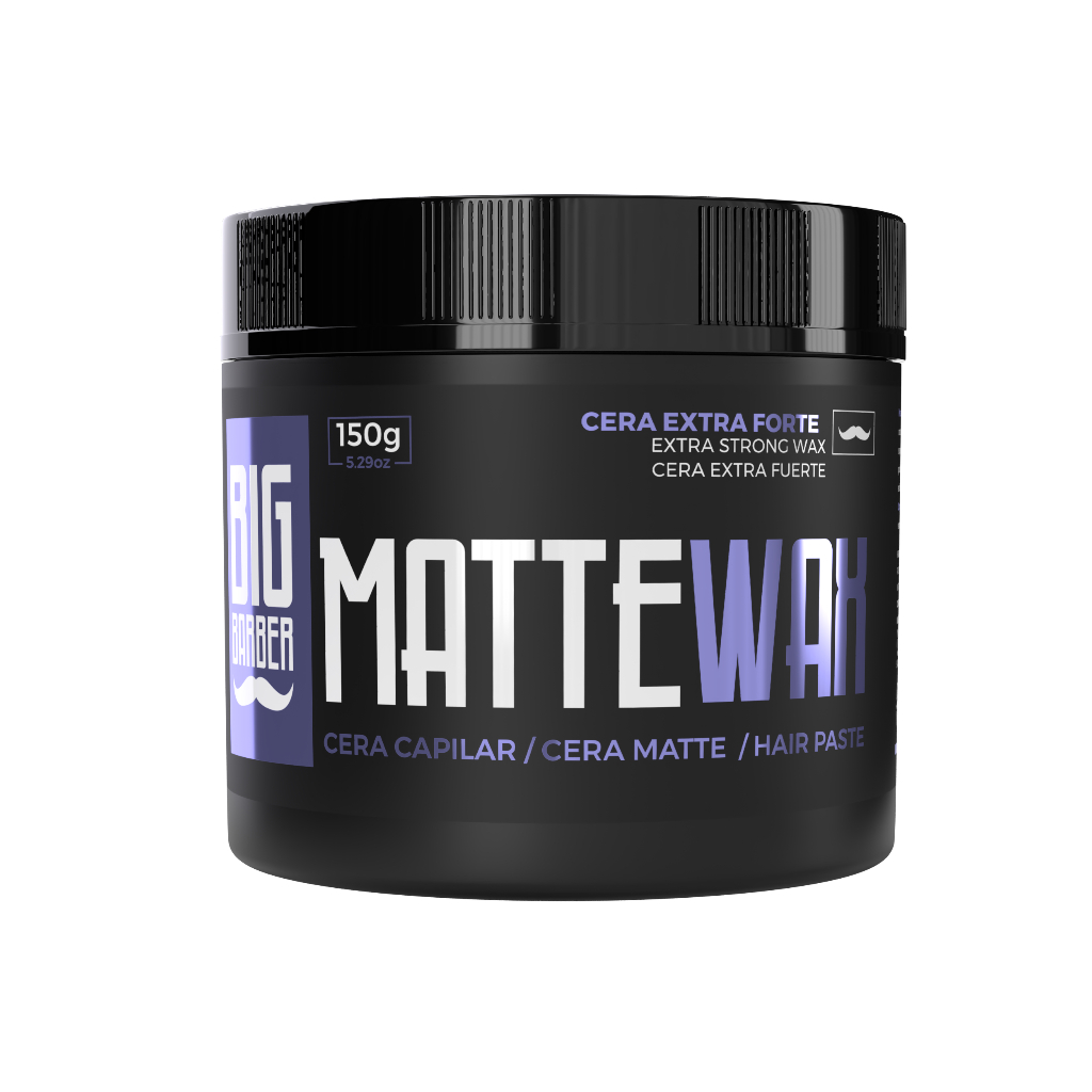 CERA CAPILAR EXTRA FORTE MATTE WAX BIG BARBER 150G PROFISSIONAL