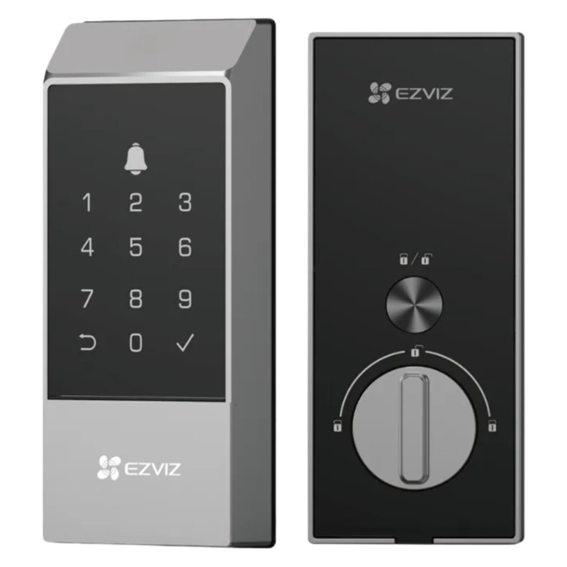 FECHADURA EZVIZ DIGITAL C SENHA+CARTAO+WI-FI CS-DL04 WP-M