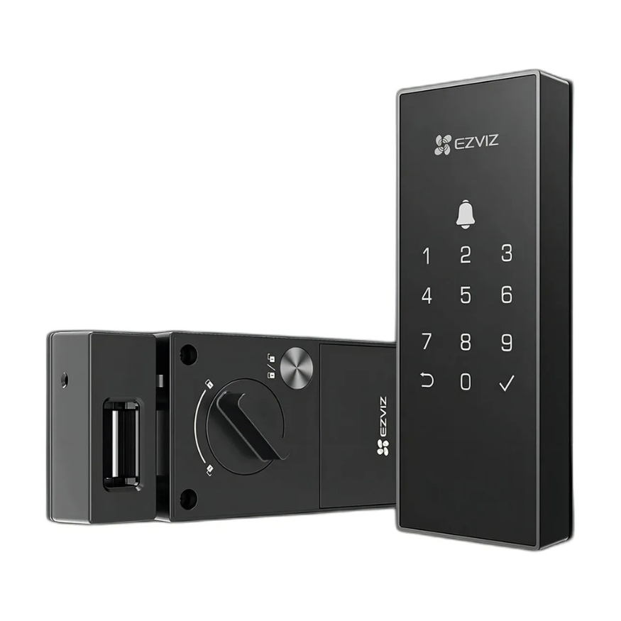 Fechadura Inteligente Sobrepor DL03 com Senha Wi-fi Alexa ou Google Assistente EZVIZ - Cores