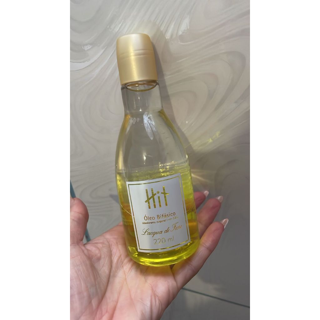 Óleo Bifásico Hidratante Lacqua Di Fiori HIT Feminino 220ml