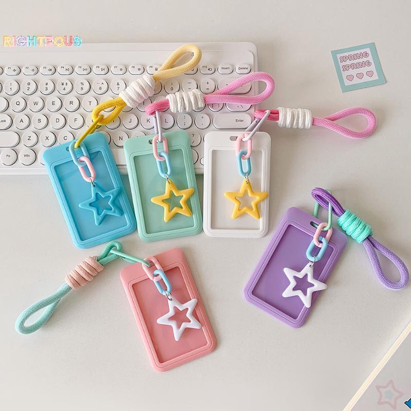 Rightrous Kpop Photo Holder Slide Card Bag Com Chaveiro 54 Slots Anti-Lost Collection Case Para Mesa Ou Viagens Novo