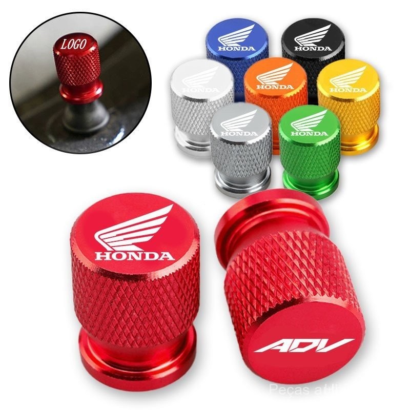 Acessórios de Liga de Alumínio para Motocicleta Honda GM Tampa de Válvula de Pneu Tampa de Válvula Modificada OPY0