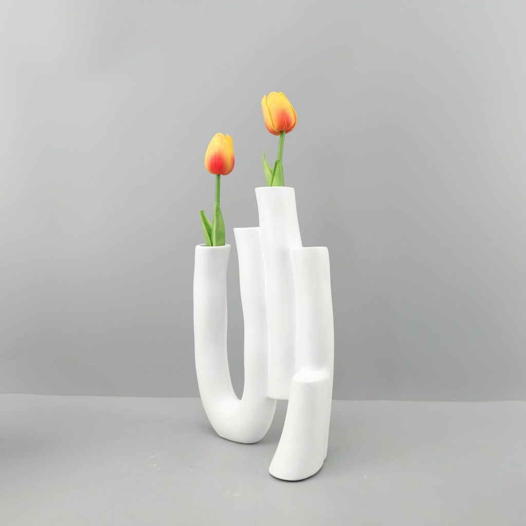 PNJP Nordic minimalist geometric flower vase decoration for TV cabinet, living room, dining room, study, entryway, table