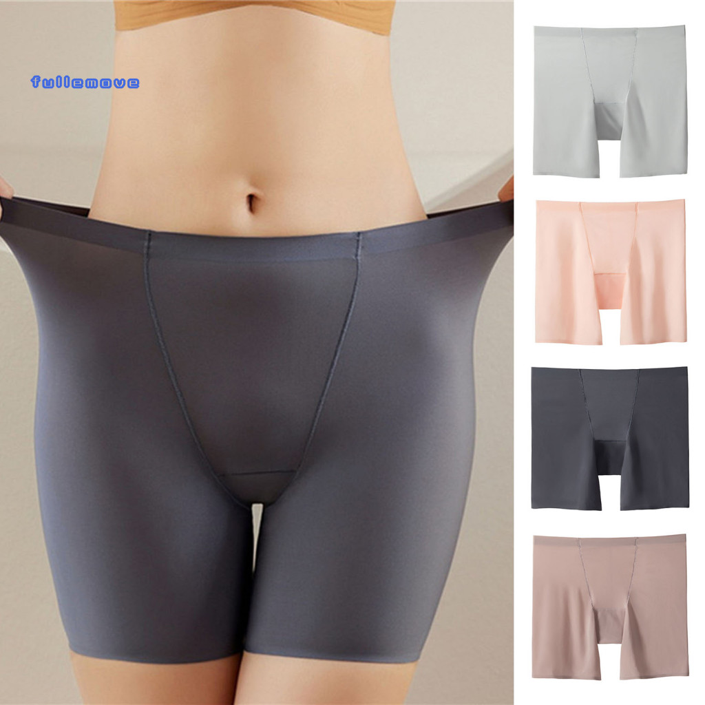 High-waisted Safety Panties Tummy Control Summer Women’s Thin Shorts – Breathable High Waist Elastic Comfort for Eve