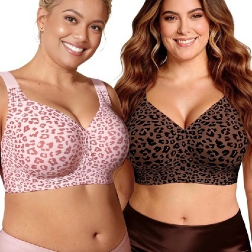 【No Wire Comfort】Summer Thin Seamless Wireless Push Up Bra for Full Bust/Seamless Bra/Side Support/Everyday Wear