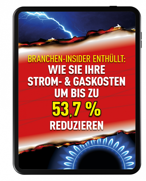 Energiekosten um bis zu 53,7% senken - ABO Provision!