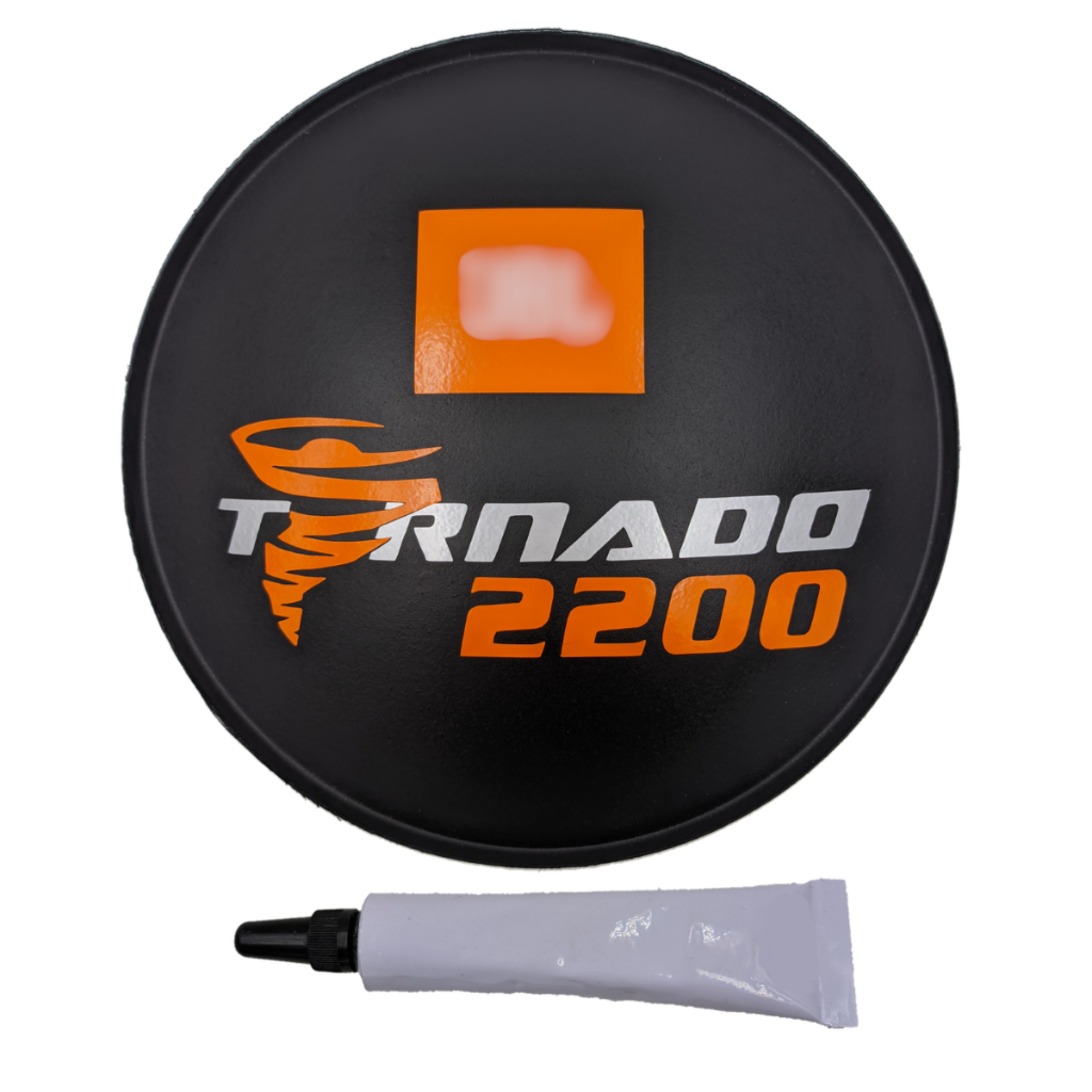Protetor Calota Tapa Cone Para Alto Falante 15 e 18 Polegadas Tornado 2200 164mm Papel Adesivado + Cola Borracha 20g