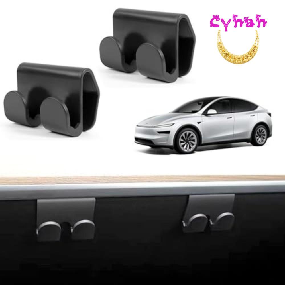 Suporte Para Bolsa De Carro CYNAN , Fácil Instalação , Ganchos Antiderrapantes Porta-Luvas ABS Tesla Model 3 Y