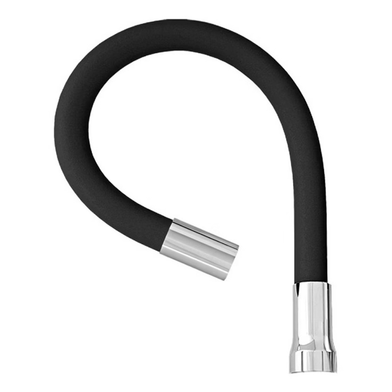 Cano Flexível Preto 3/4 para Torneira - Jato Simples