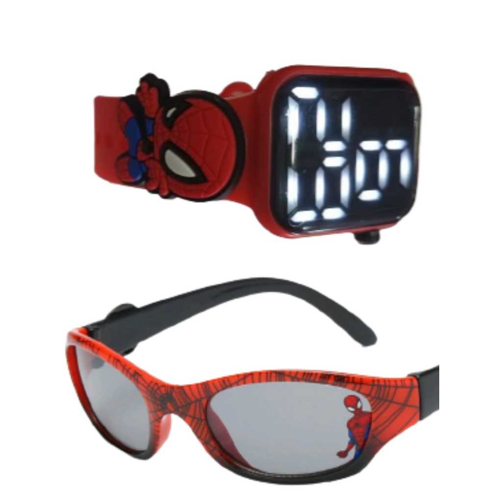 Lancamento , relogio digital modelo novo resistente a agua , mais oculos do homem aranha , parecido com smartwatch novidade para seu filho