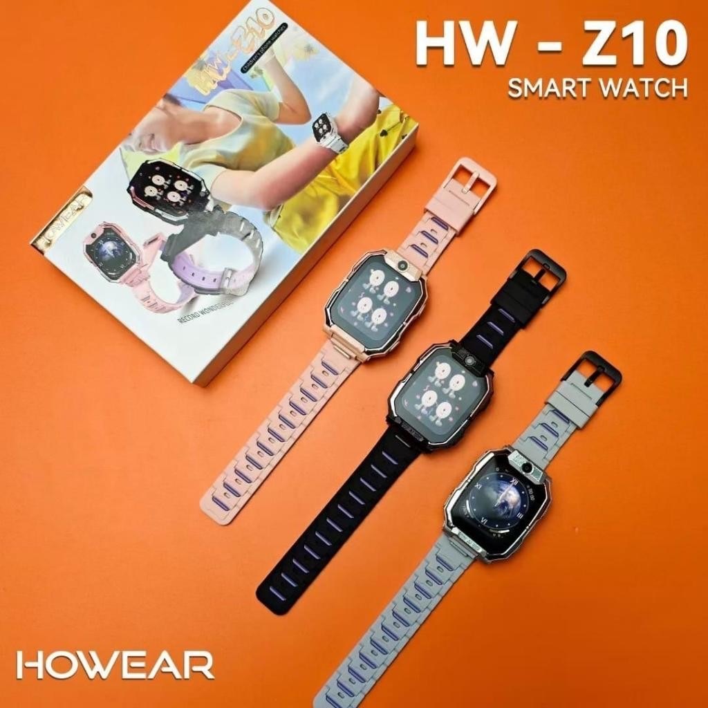 Smartwatch Howear Infantil HW Z10 4/64GB Amoled Com Chip Android Camera Wifi