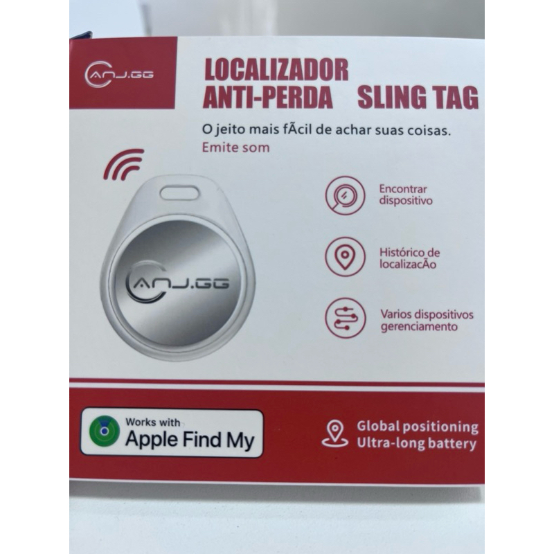 PEINING rastreador localizador airtag peining Rastreador Smart Tag iPhone Certificado MFI iOS Buscar GPS Localizado