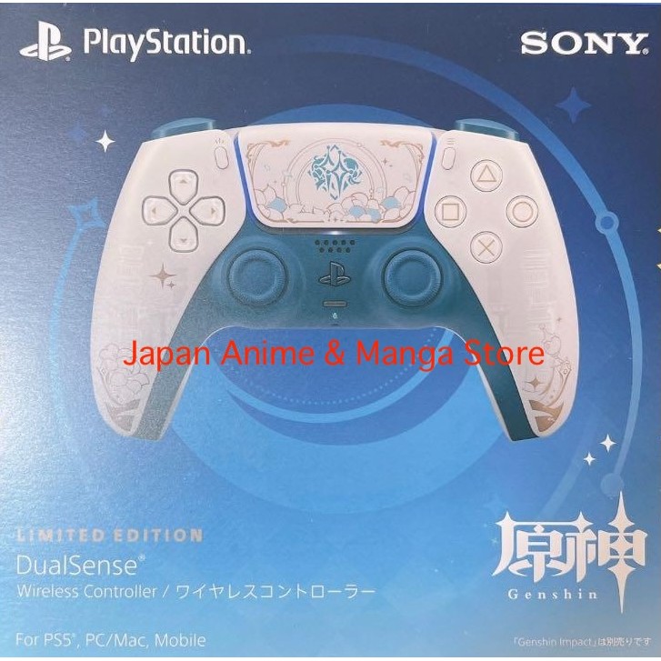 [Official Product Ship from Japan] PS5 DualSense Wireless Controller Genshin Impact Limited Edition CFI-ZCT2JZE