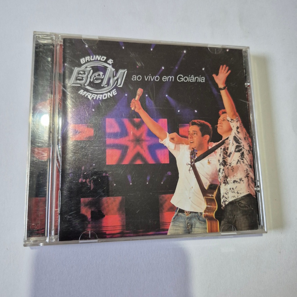 Bruno e Marrone - Ao vivo em Goiânia - CD original 250725