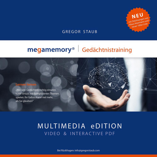 megamemory Gedächtnistraining Videokurs von Gregor Staub