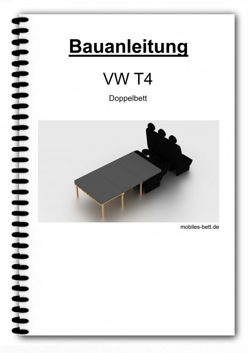 Bauanleitung - VW T4 Doppelbett