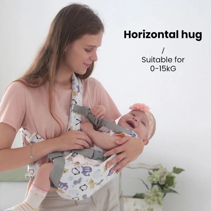 Multi-Funcional Portador De Bebê Frente Transportar Banco De Cintura Horizontal Recém-Nascidos Respirável Ergonômico Ite