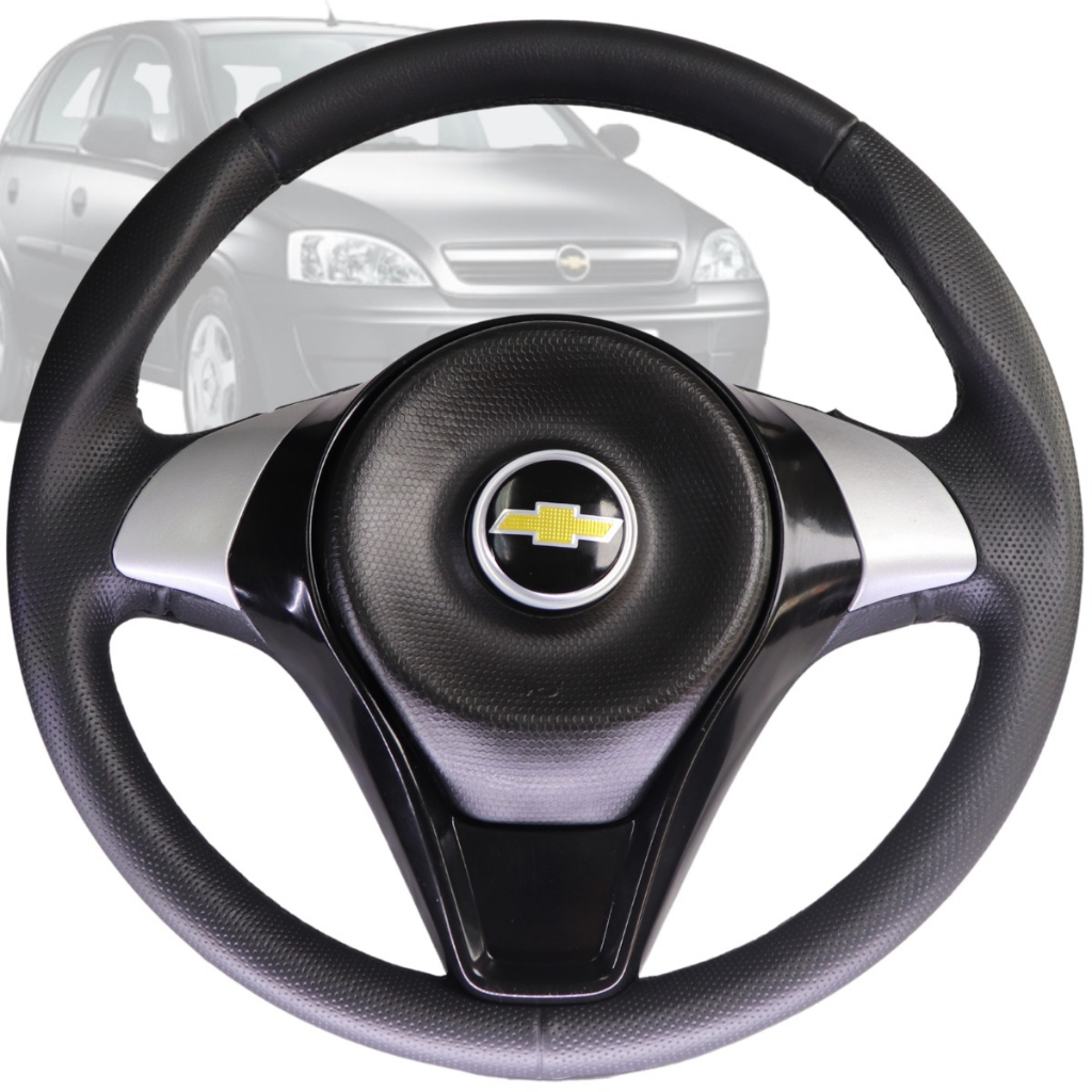 Volante Esportivo Palio Grafite Para Chevrolet Corsa Premium Maxx Frente Montana Meriva Zafira Astra
