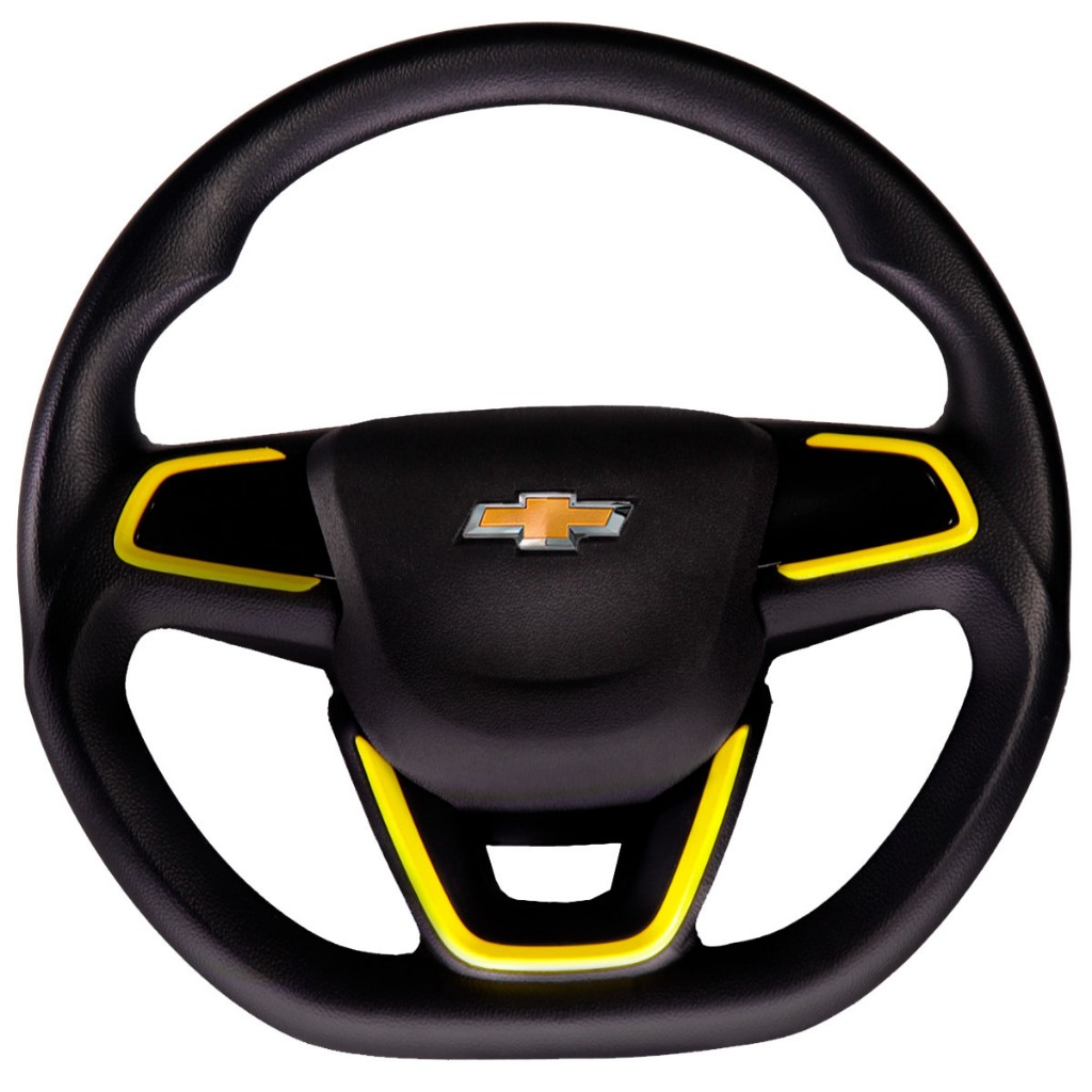 Direção Esportiva Novo Onix Vermelho Corsa Premium Frente Montana Meriva Zafira Hatch Sonic Astra