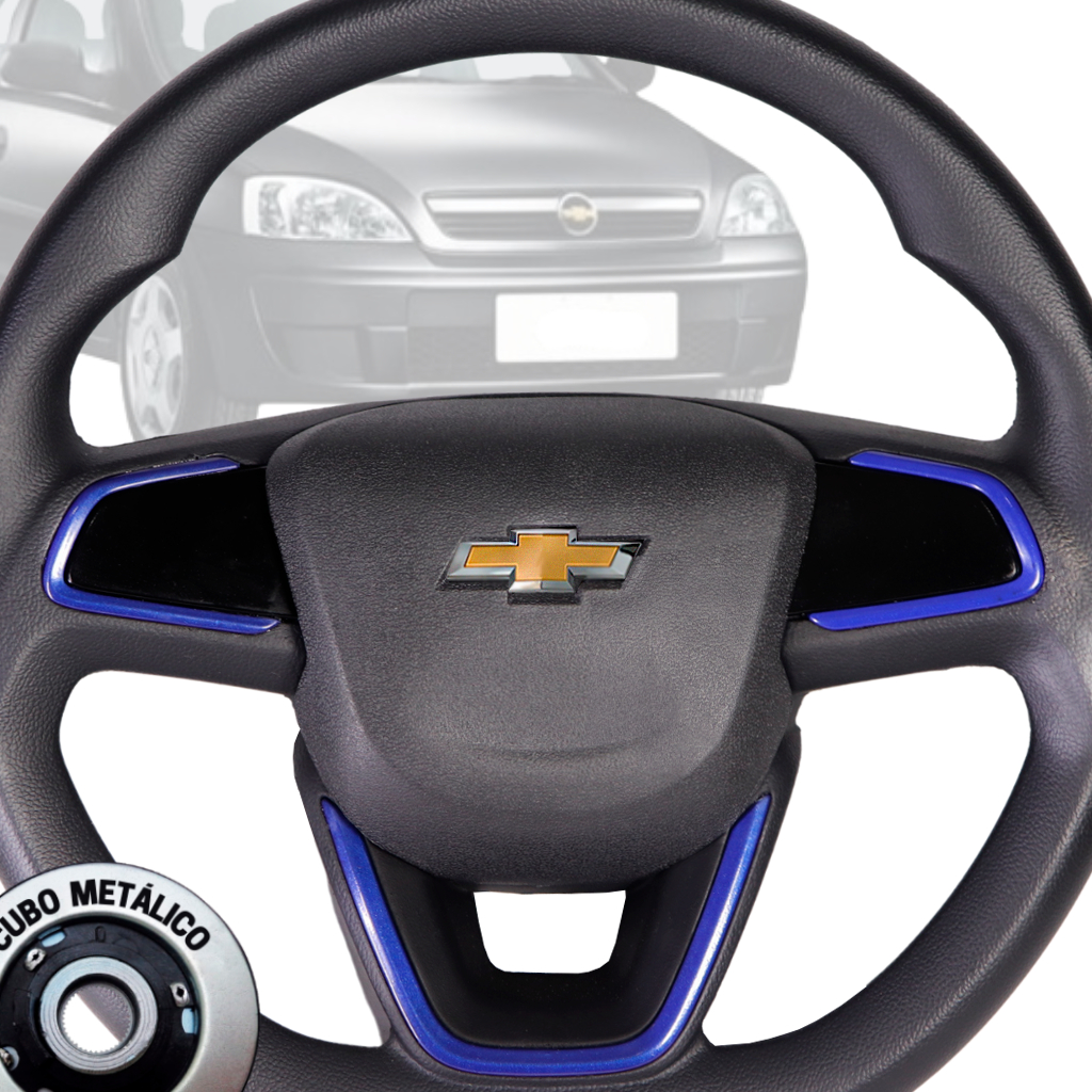 Direção Esportiva Novo Onix Azul  Corsa Premiu Maxx Frente Montana Meriva Zafira Astra Vectra 1999