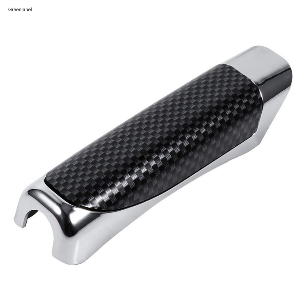 { Novo } Universal Elegante Freio De Mão Do Carro Capa Protetora De Fibra De Carbono Decoração Interior