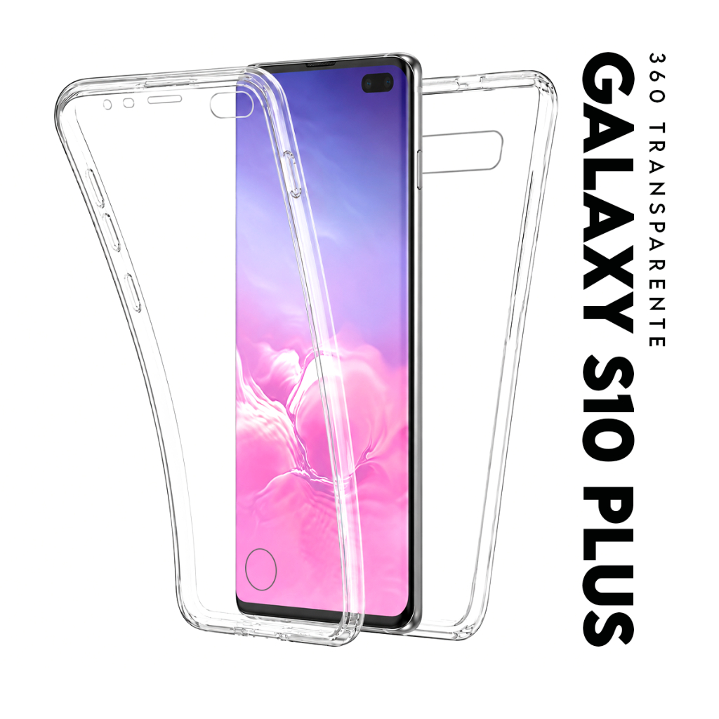 Capa Case Capinha 360° Frente E Verso Exclusiva para Samsung Galaxy S10 Plus G975 tela 6.4 pol