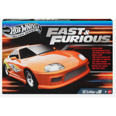 Hot Wheels Velozes e Furiosos - Pacote com 10 Miniaturas Sortidas