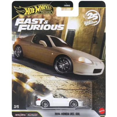 🔥🚗 Hot Wheels 1994 Honda Del Sol – Décadas de Velozes e Furiosos 25 Anos 🚗🔥