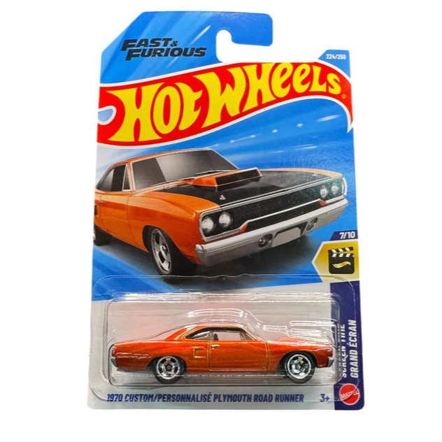 Miniatura Plymouth Road Runner Velozes Furiosos 2026 Hot Wheels 1/64