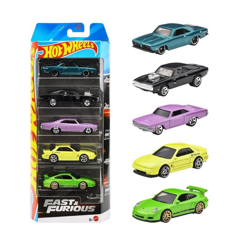 Hot Wheels Velozes e Furiosos Five Pack - Fast & Furious