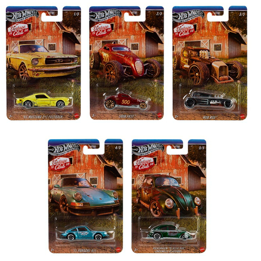 Hot Wheels Silver Series Velozes Furiosos Marvel Vintage À Escolha